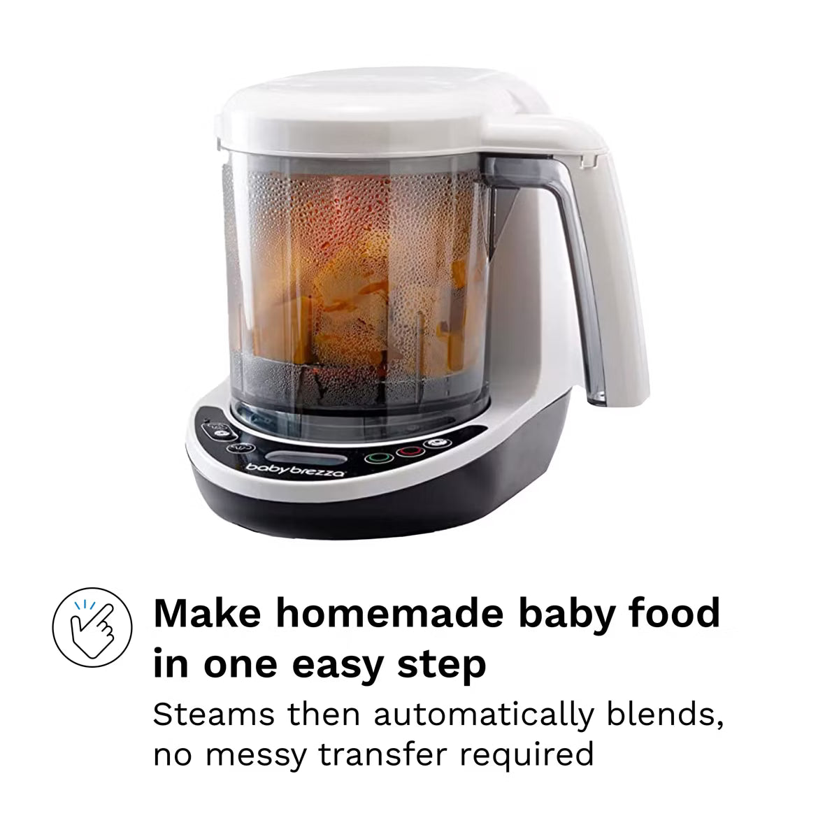 Bottle Warmer – One Step Food Maker Deluxe: Blends – White