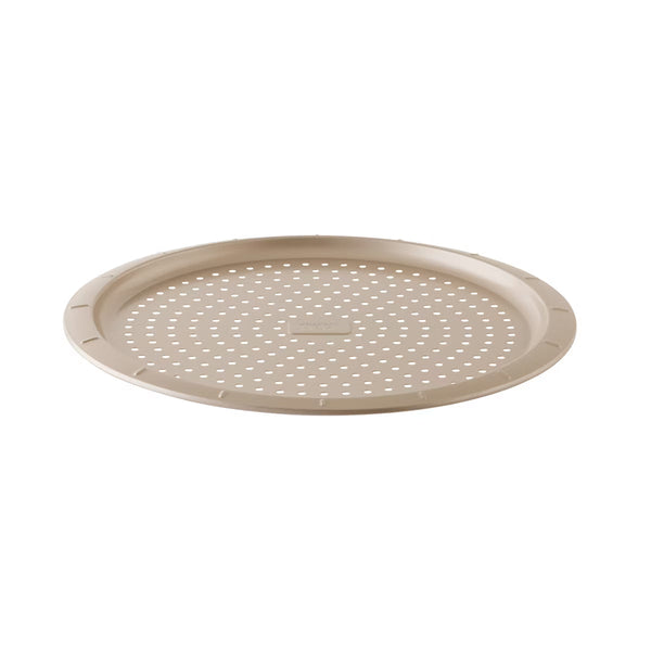 Baking Sheet – stick Carbon Steel Perforated Pizza Pan 12.5" – Beige