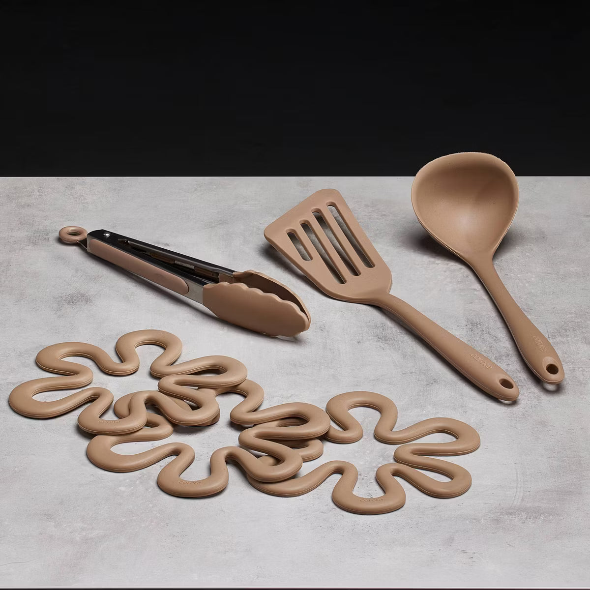 Cookware Set – 21pc Nonstick Cookware Set Taupe – Taupe