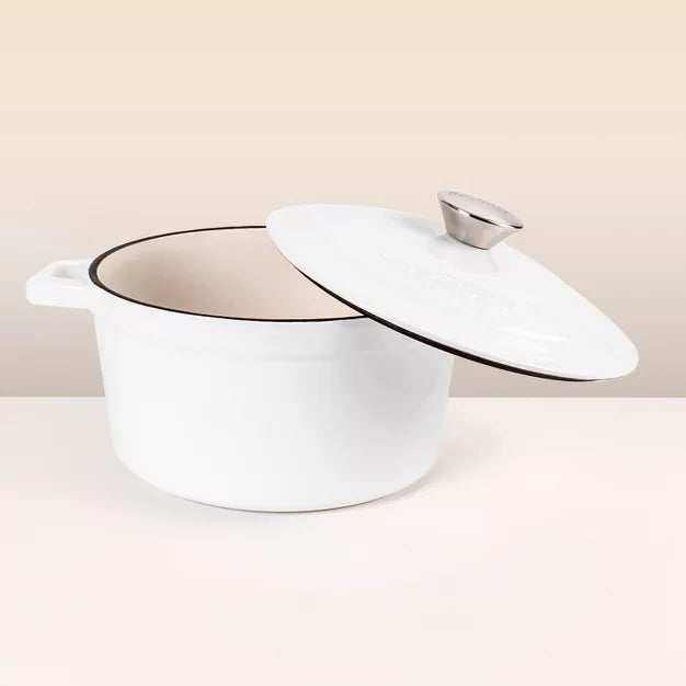 Neo 4Pc Cast Iron Cookware Set – White