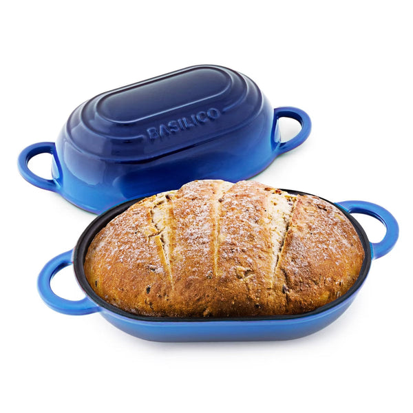 Dutch Oven – Basilico Enameled Cast Iron Dutch Oven 2 Qt – Blue