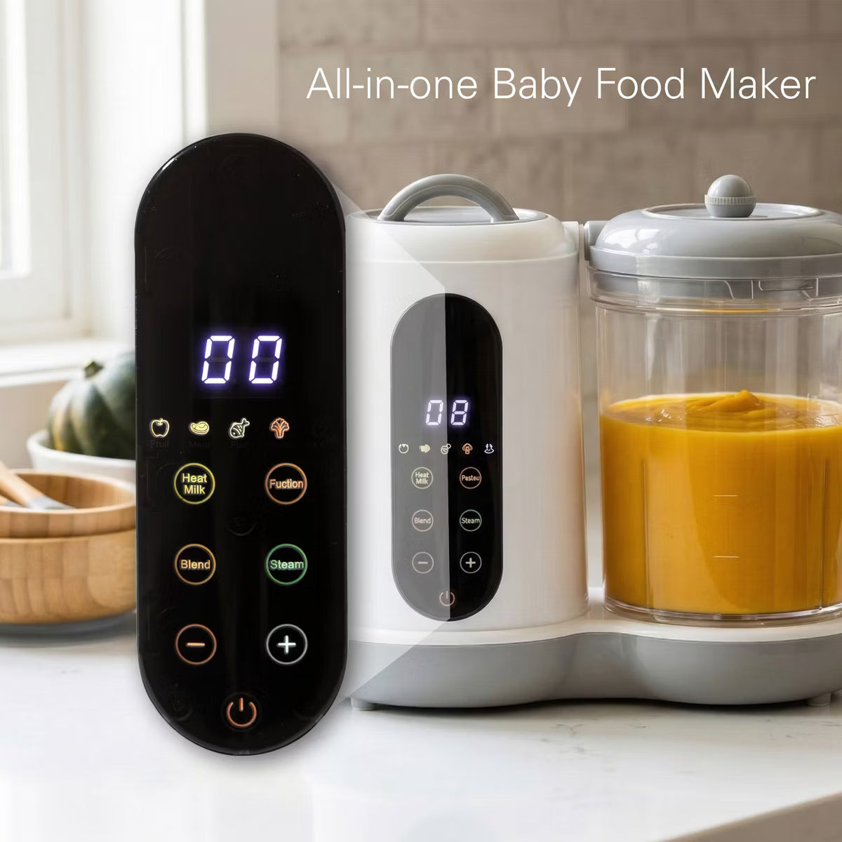 Bottle Warmer – Baby Blender, Baby Food Processor – White