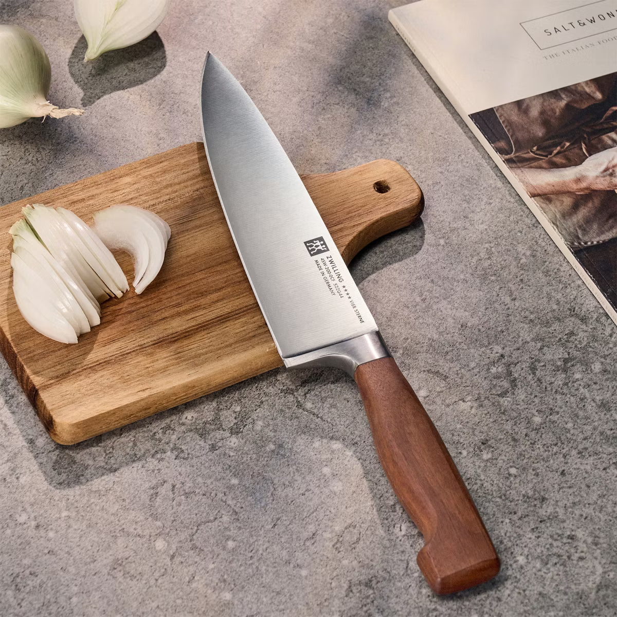 Four Star Wood 8-inch Chef's Knife