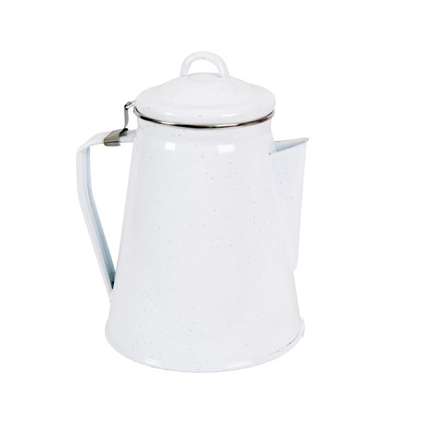 Percolator – Culinvaro Enamel Percolator Coffee Pot 8 Cup - White