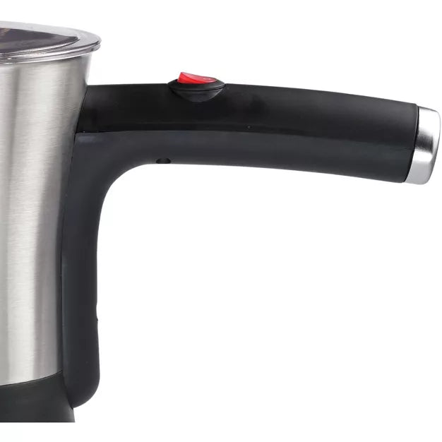 Espresso Pot – 4-Cup Turkish Coffee Maker in Multicolored – Black/Silver