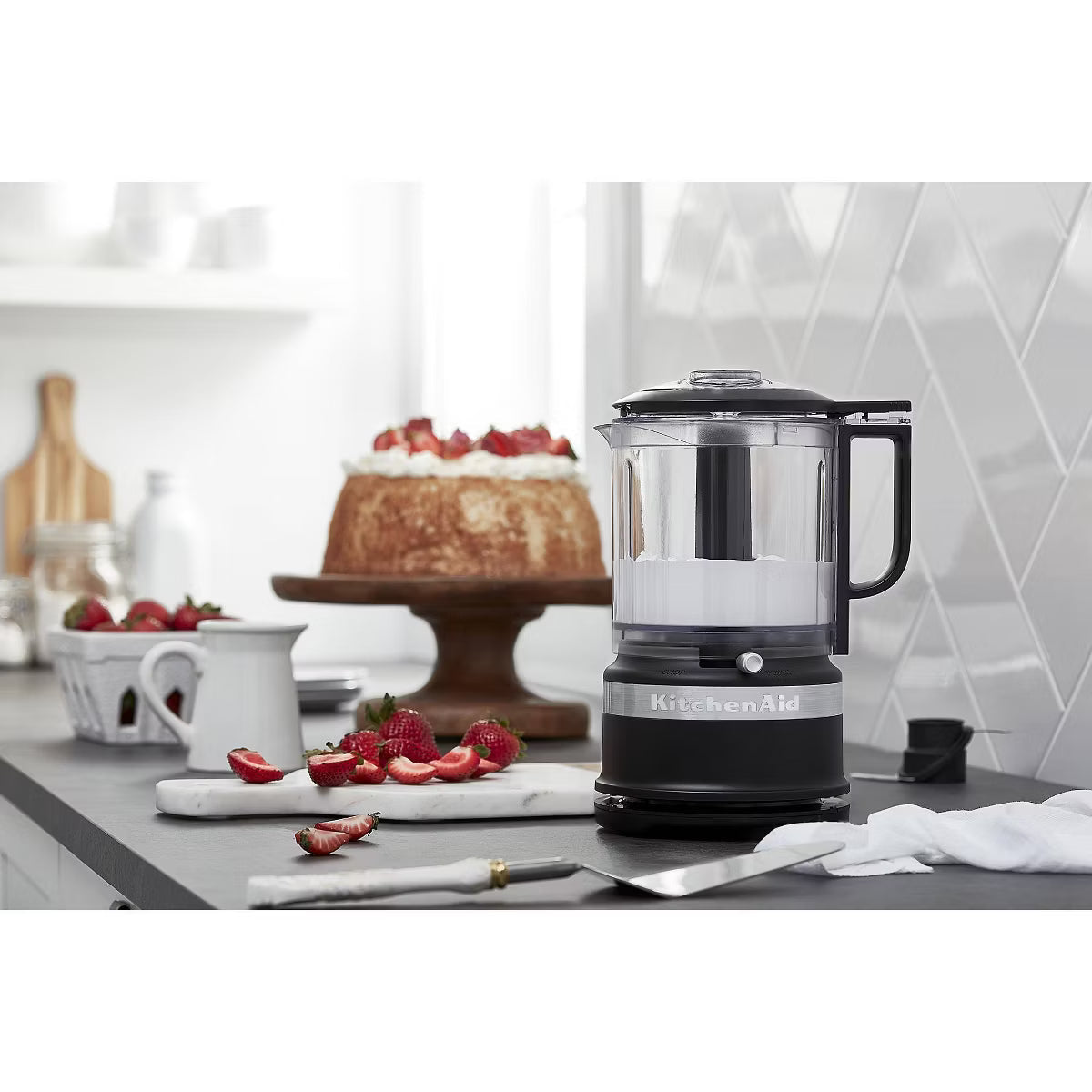 Food Processor – 5 Cup Food Chopper – Black