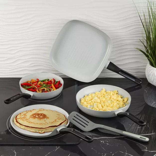 Cookware Set – Leo Glints Nonstick Ceramic 3Pc Cookware Set – 3Pc