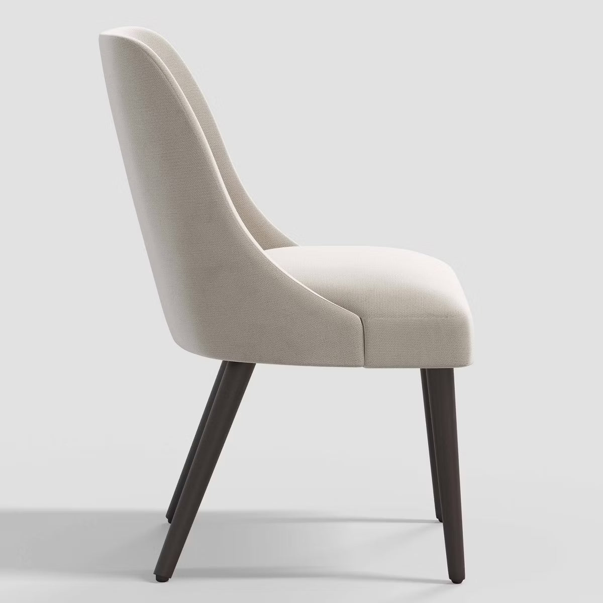 Dining Chair – Culinvaro Geller Modern Dining Chair in Classic Velvet Light Grey