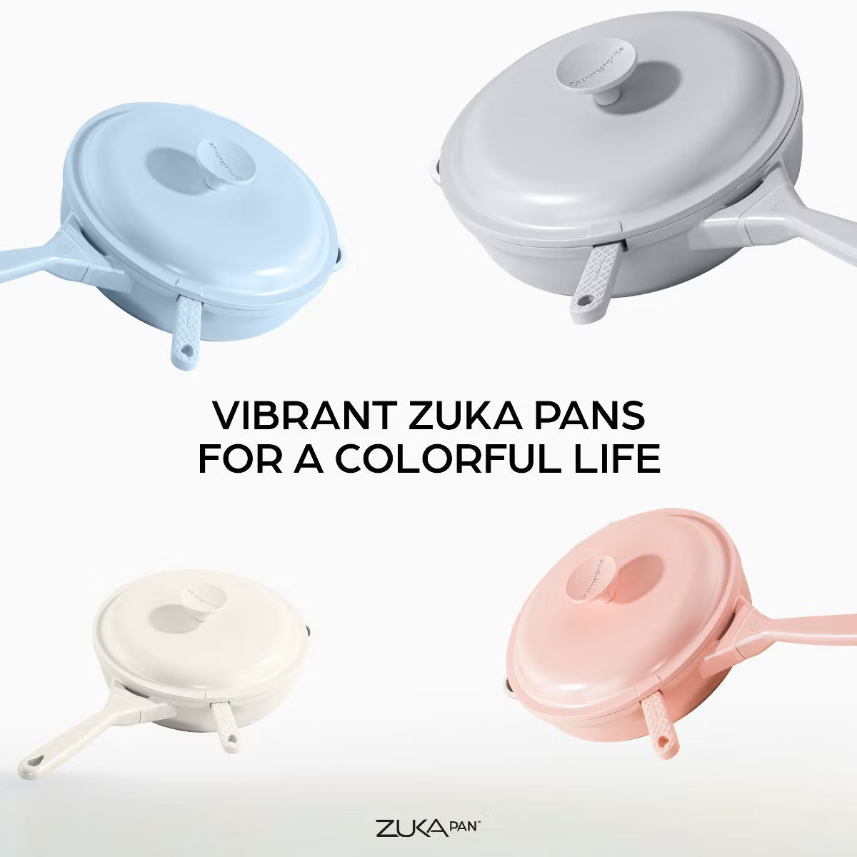 Frying Pan – Zuka Everyday Pan 8" Nonstick Multi – Red