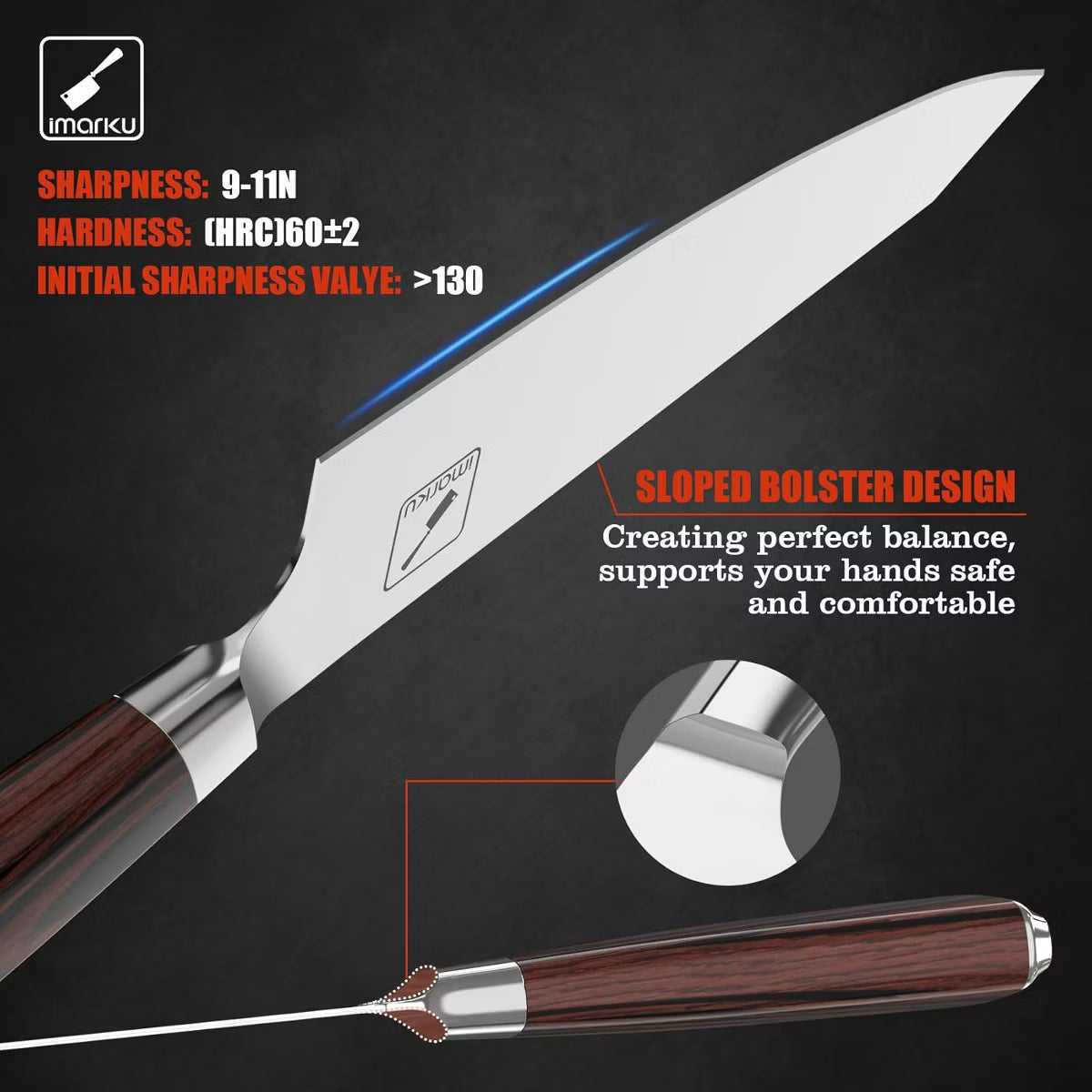 8 Inch Japanese Kitchen Knife