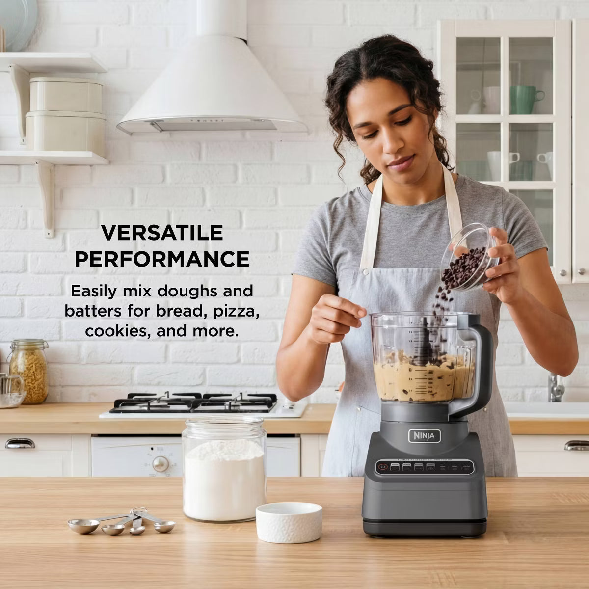 Food Processor – Professional 850W 9-Cup Food Processor – Silver