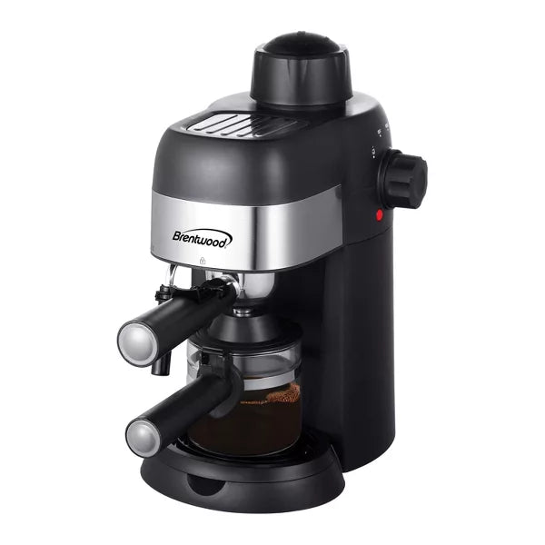 Cup Espresso and Cappuccino Maker Machine – Black