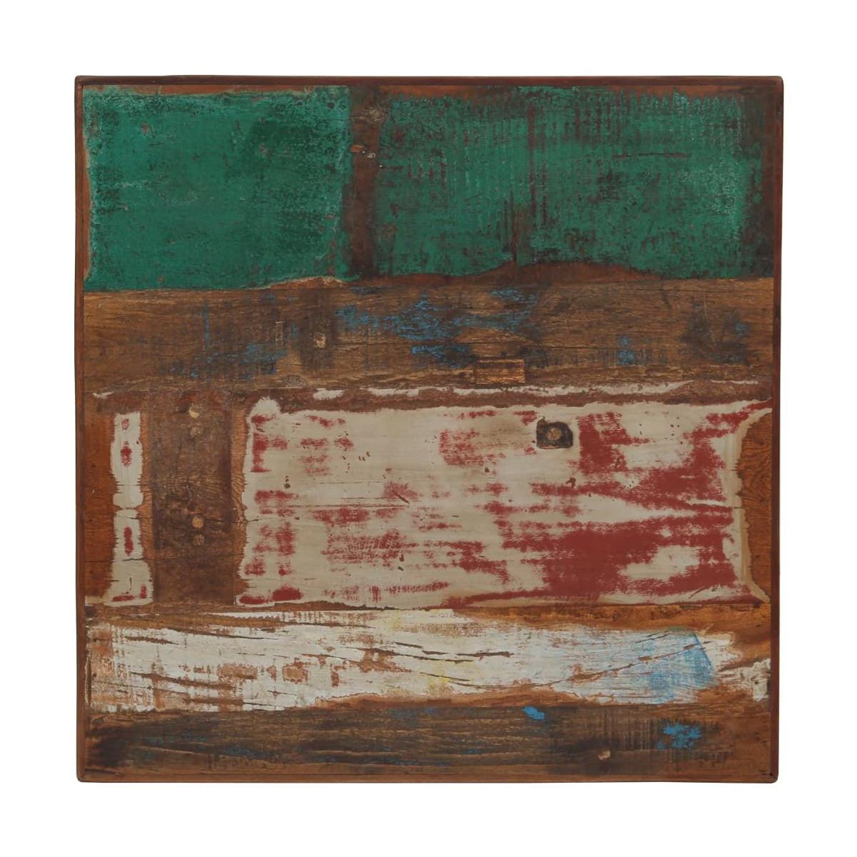 Bar Set Multicolour Solid Reclaimed Wood Medium Industrial