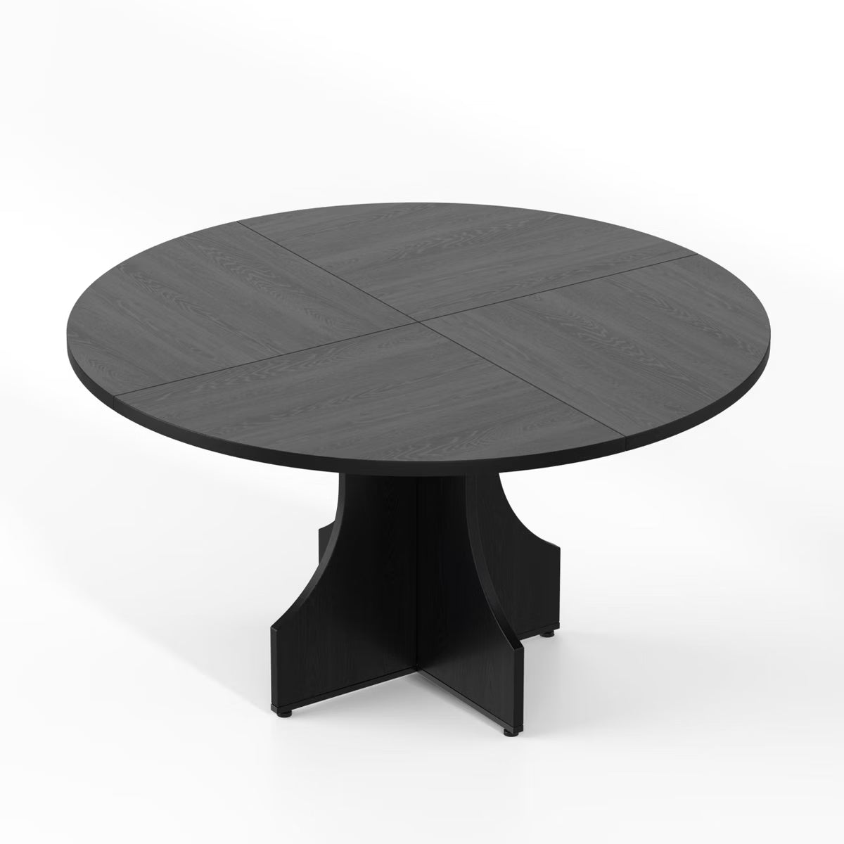 Dining Table – Culinvaro 47" Round Dining Table for 4-6, Rustic Farmhouse