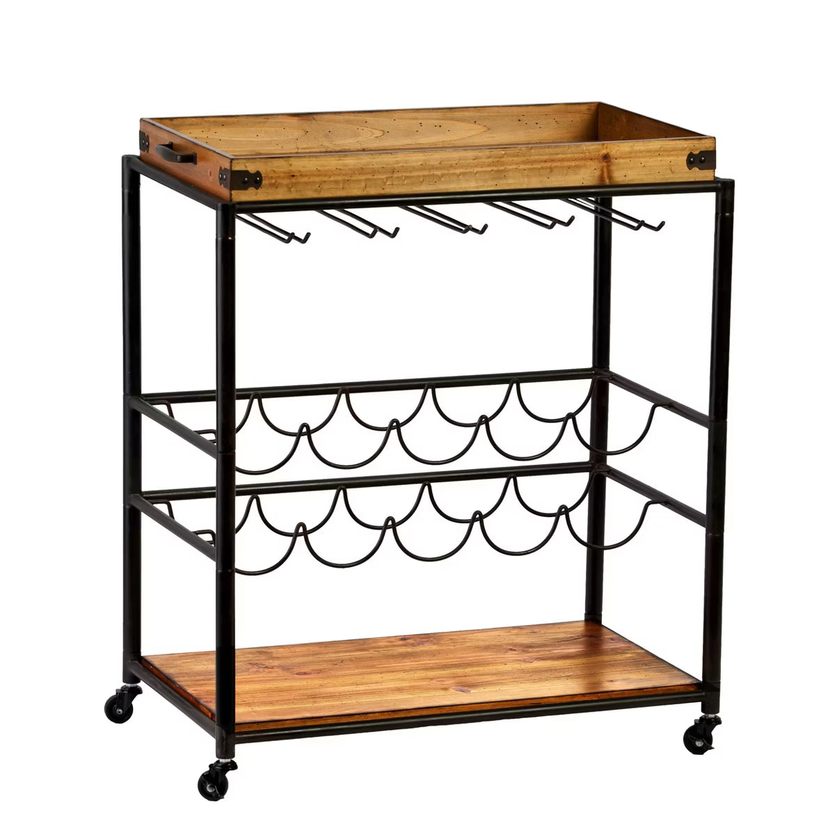Bar Cart – Culinvaro Mayson Bar Cart - Black