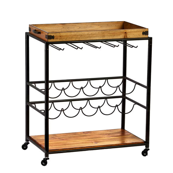 Bar Cart – Culinvaro Mayson Bar Cart - Black
