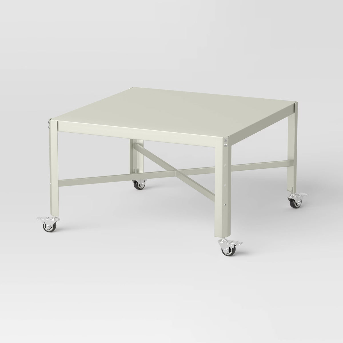 Bistro Table – Culinvaro Adjustable Bistro Dorm Table Off-White