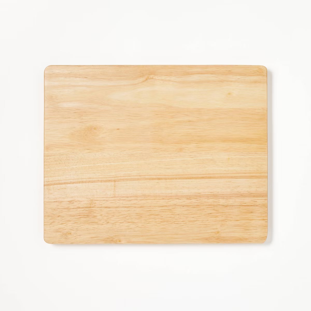 Cutting Board – Culinvaro 12"x15" Nonslip Rubberwood Cutting Board Natural