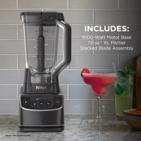 Countertop Blender – UltraCrush 1000W Professional Blender BP201 – Black