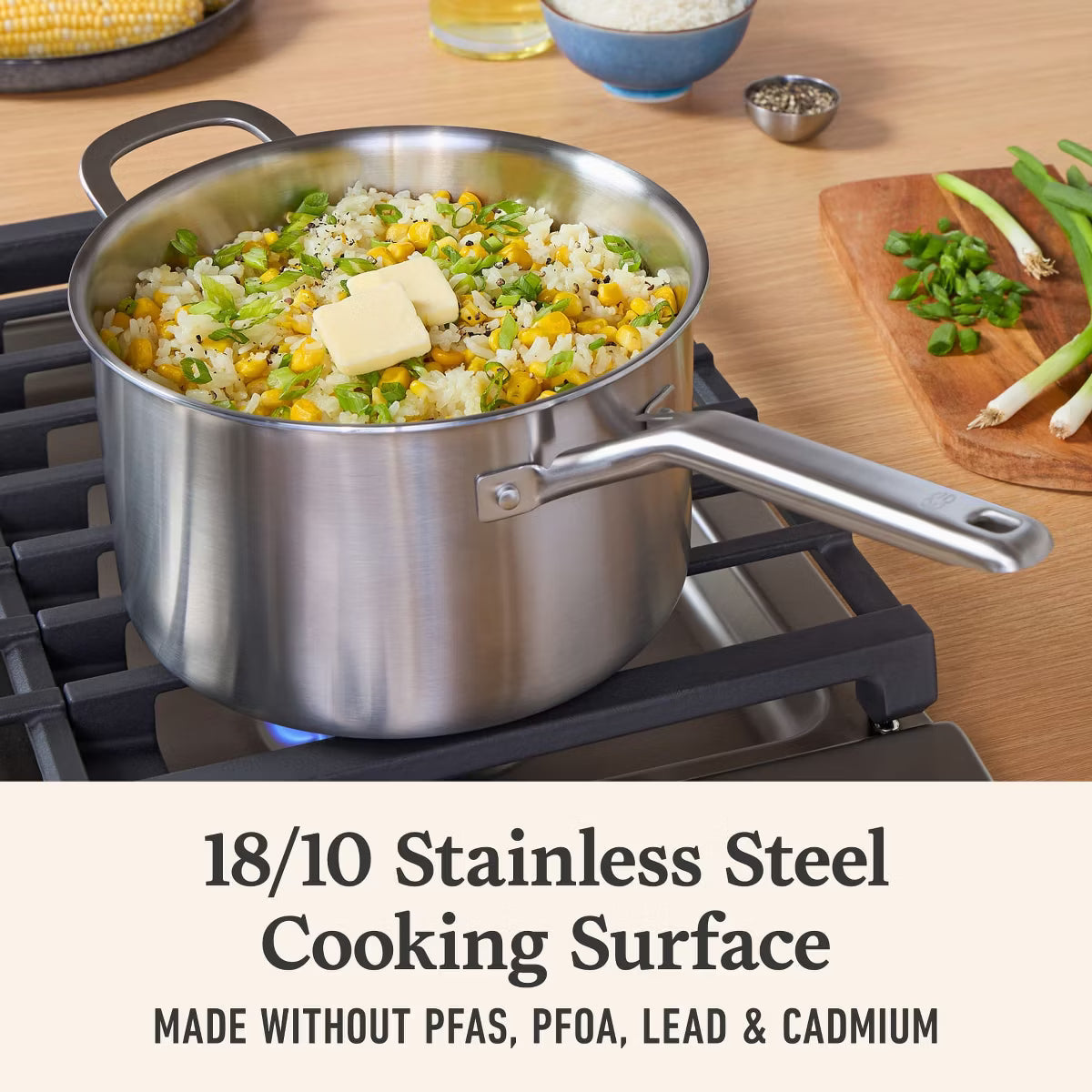 Saute Pan – 3qt Saute Pan with Lid – 4.5Qt