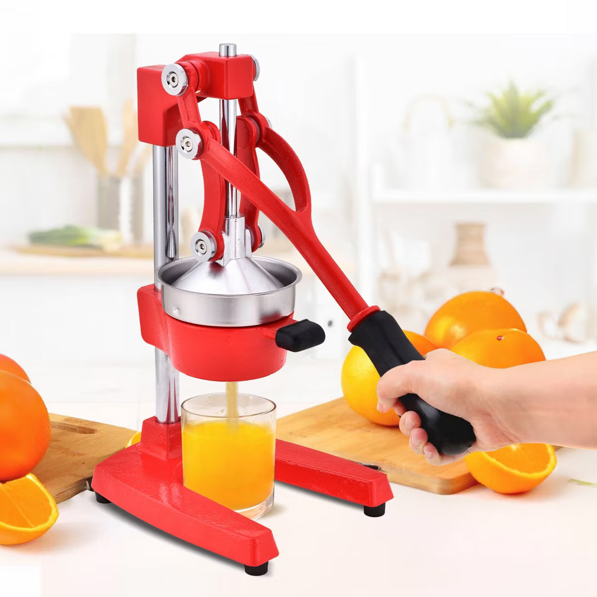 Juicer – Iron Juice Squeezer Lemon – Red