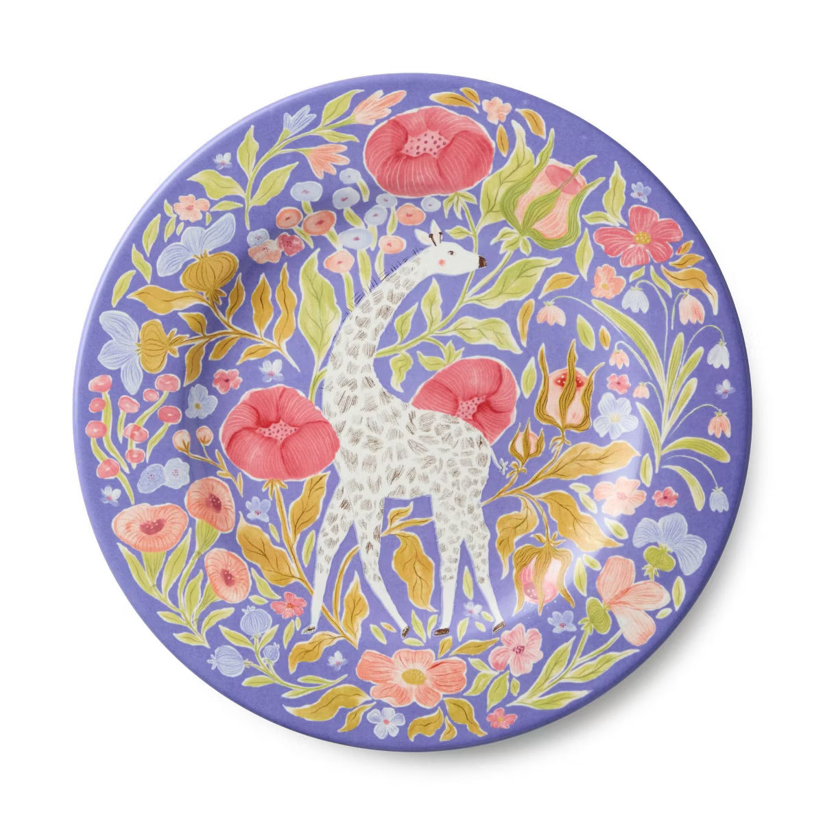 Salad Plate – Culinvaro Menagerie Set of 4 Assorted Salad Plates