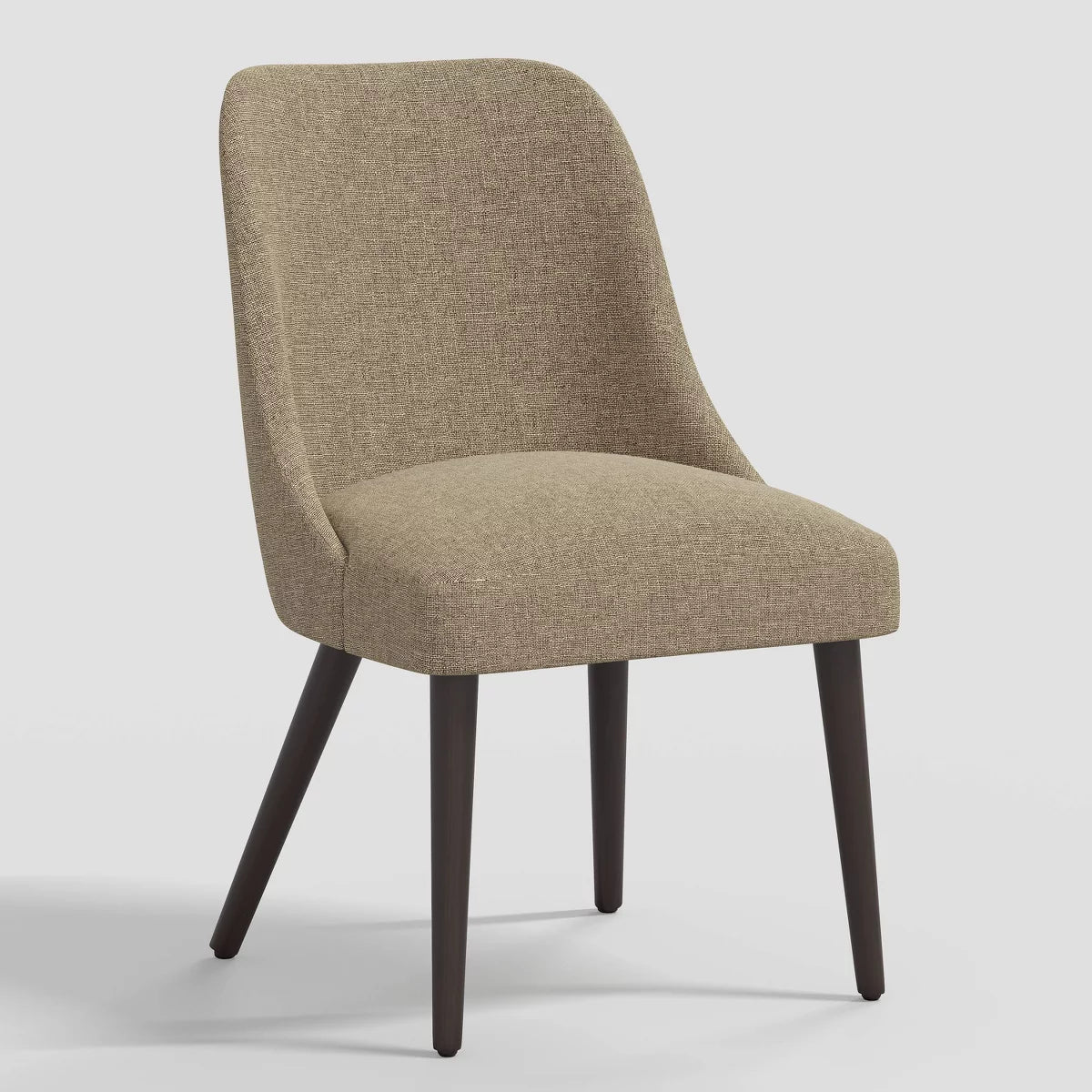 Dining Chair – Culinvaro Geller Modern Dining Chair in Textured Linen