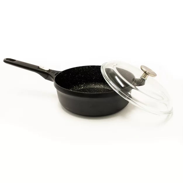 Cookware Set – 9Pc Non-stick Cast Aluminum Master Cookware Set – Black