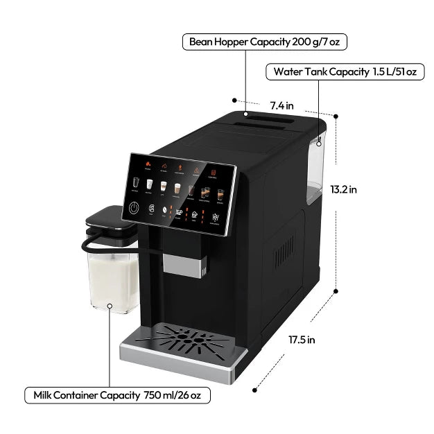 Espresso Machine – Magnifica Evo with LatteCrema System – Black