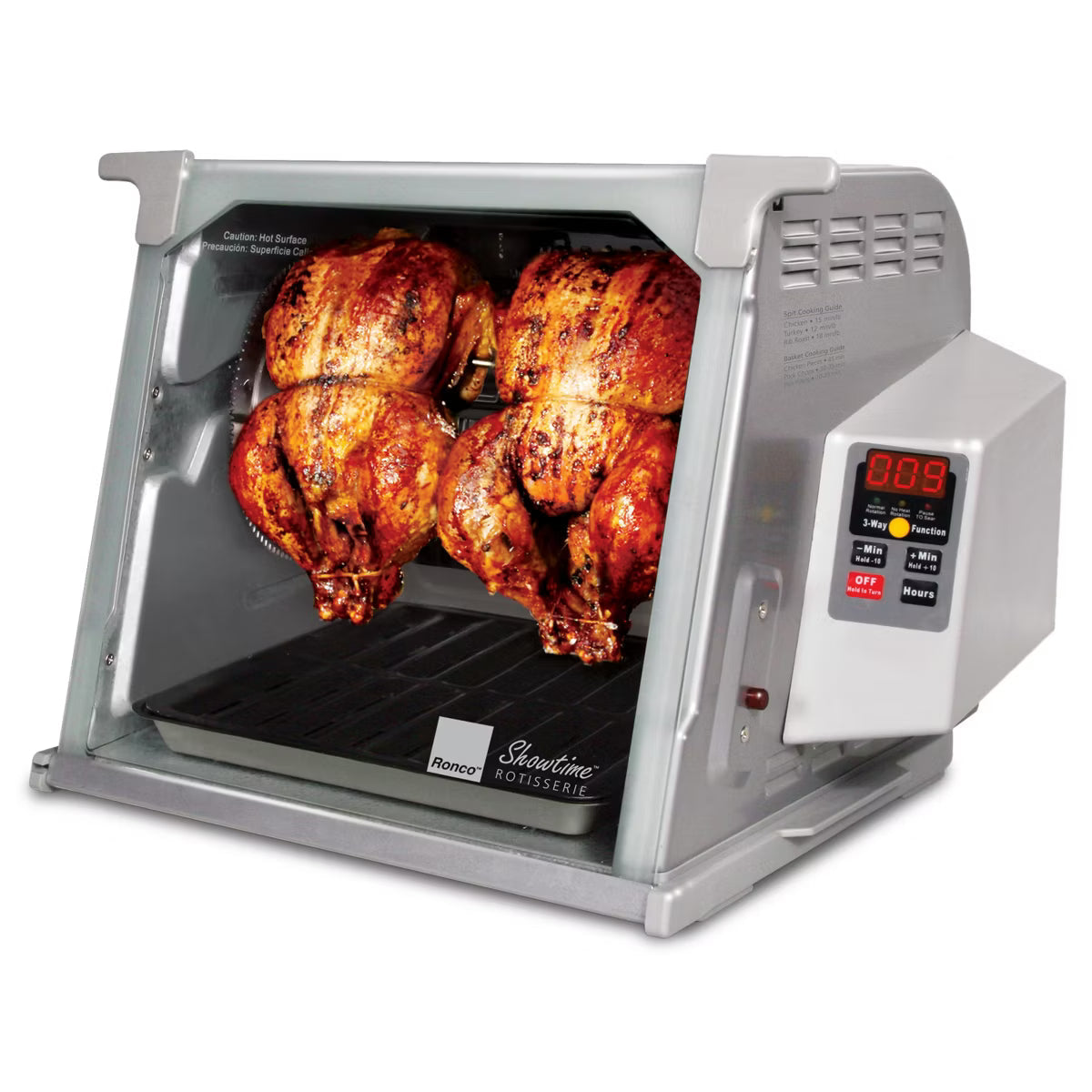 Roaster Oven – Platinum Digital Design Large Capacity (240oz) Countertop Oven – Silver