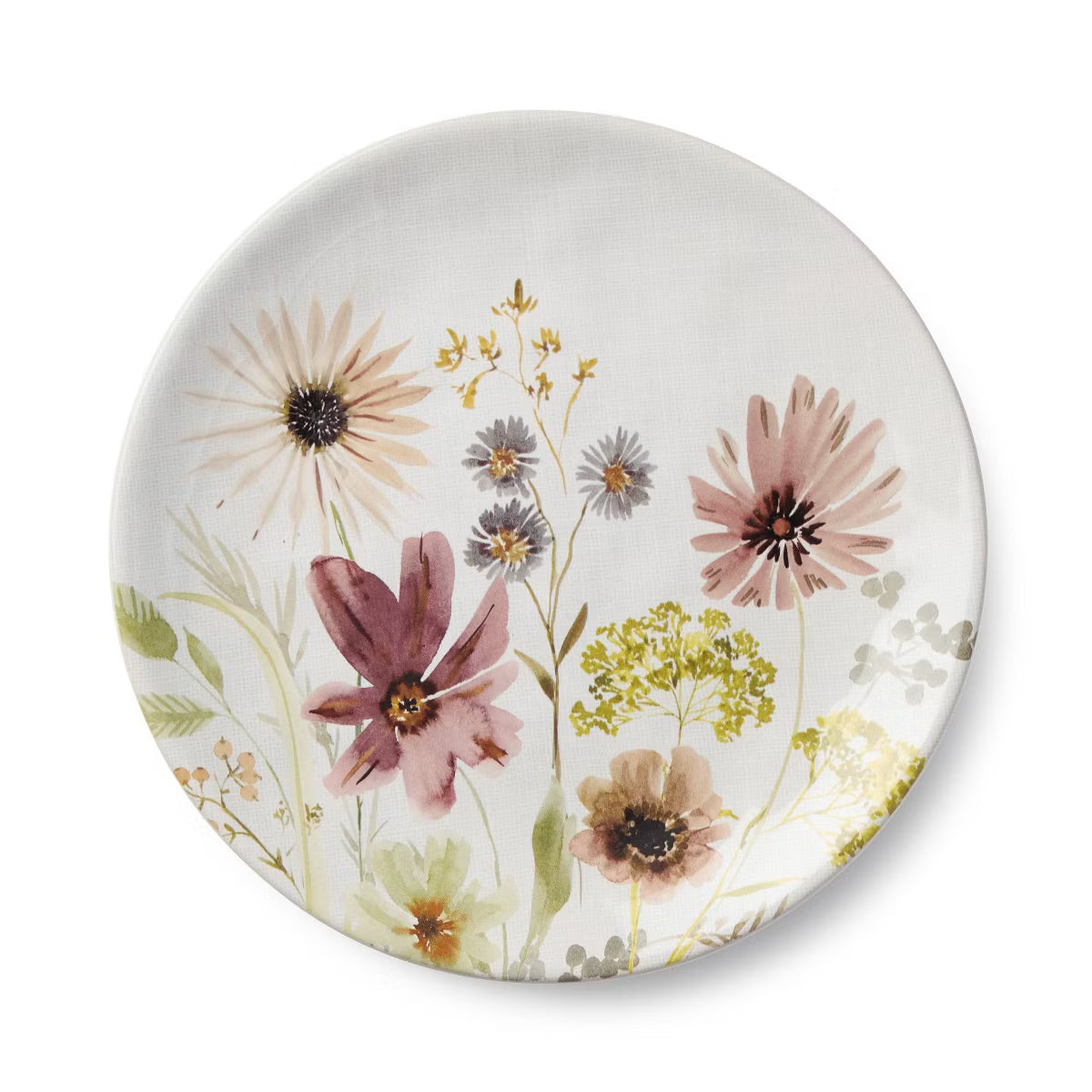 Salad Plate – Culinvaro Wildflowers Set of 4 Assorted Salad Plates