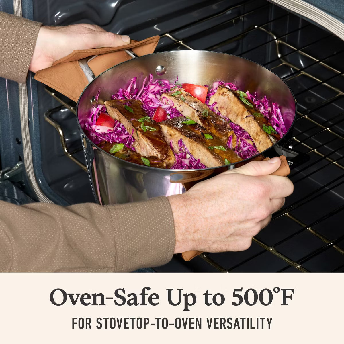Stock Pot – 6qt Premier Stock Pot – Stainless Steel