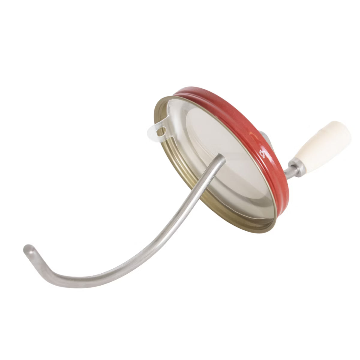 Mixer – Peanut Butter Stirrer for 16 oz Jars – Silver