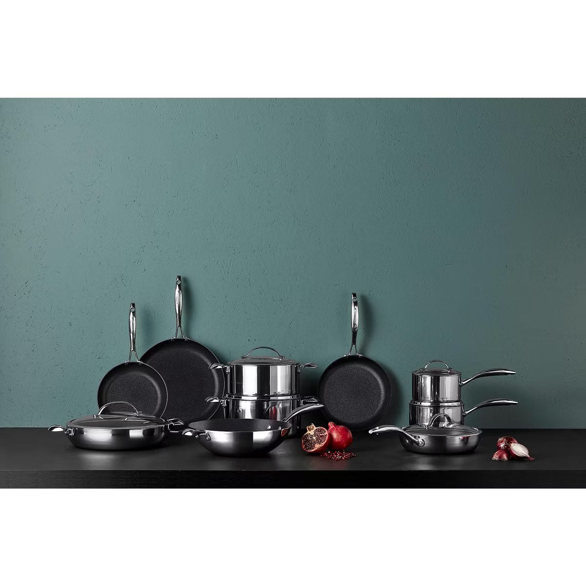 Saucepan – Haptiq Nonstick 2 Qt. – Silver