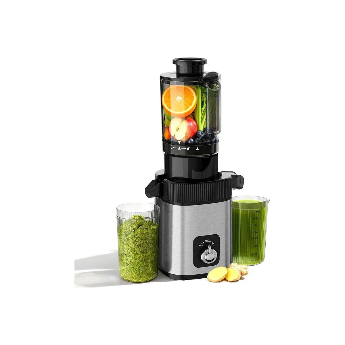 Juicer – Slow Masticating Juicer, 4.4 – Black
