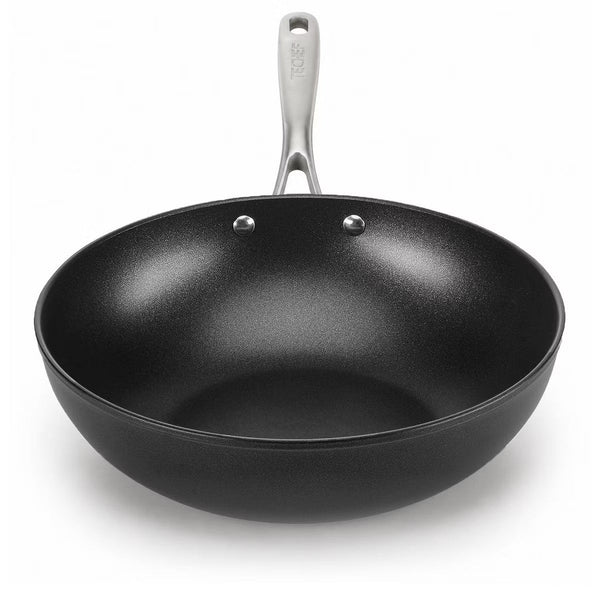 Wok – 12" Nonstick Wok/Stir-Fry Pan – Black