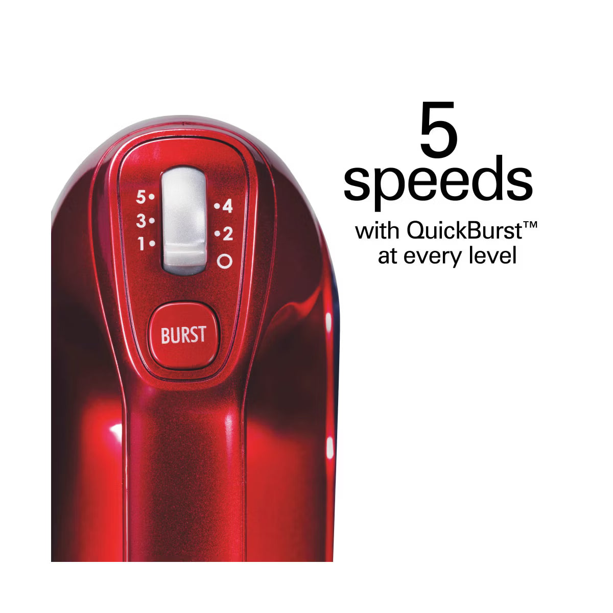 Hand Mixer – Professional 5-Speed Hand Mixer – Stainless Steel