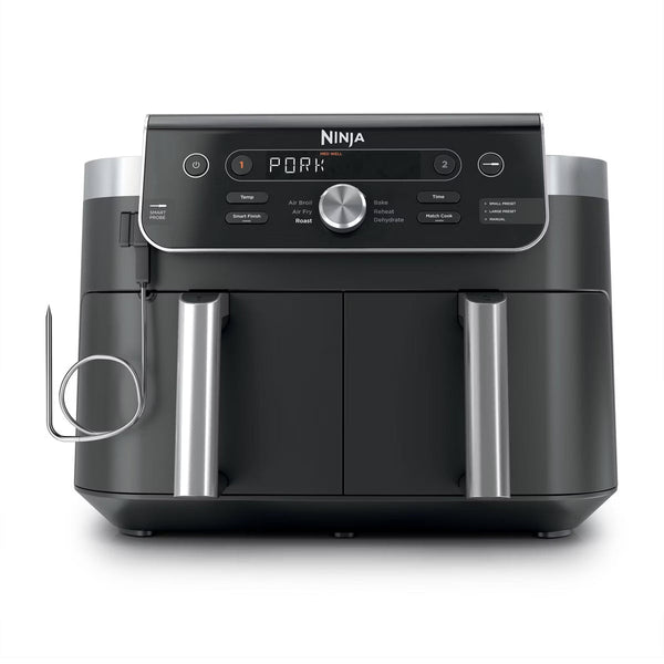 Air Fryer – 10qt Foodi DualZone 2-Basket Air Fryer Capacity – Black