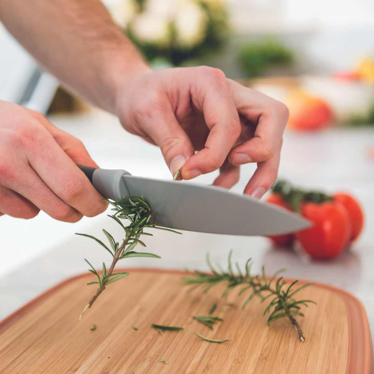 Non-stick Stainless Steel Chef's Knife 7.5", Recycled Material