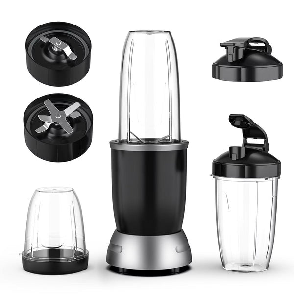 Personal Blender – 200W Personal Blender 25000RPM Smoothie Maker for Shakes – Stainless Steel