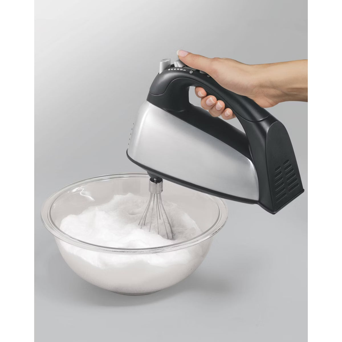 Stand Mixer – 6-Speed Classic Hand Mixer – Stainless Steel