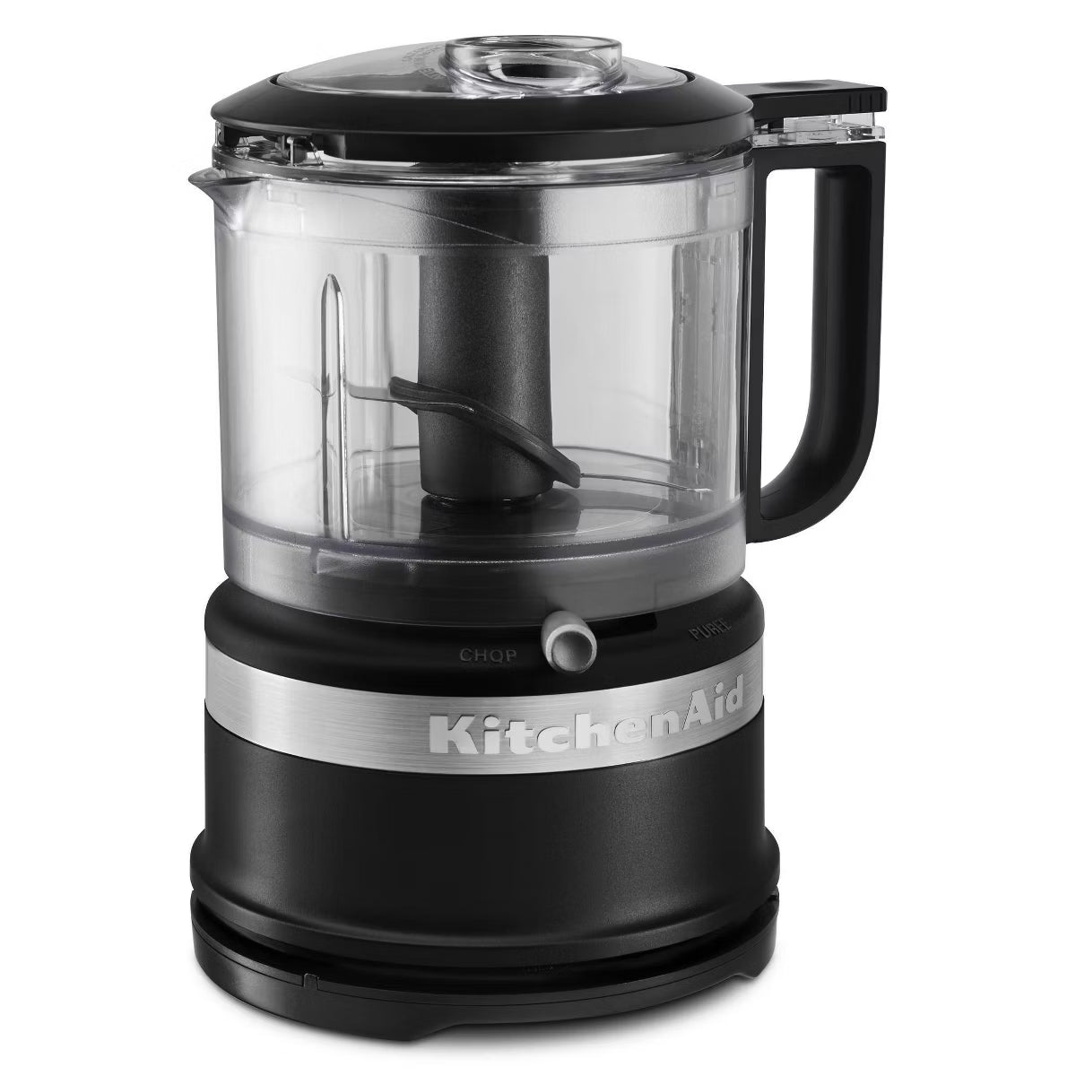 Food Processor – 2 Speeds Blades, Dishwasher-Safe Parts, 240 Watts – Black