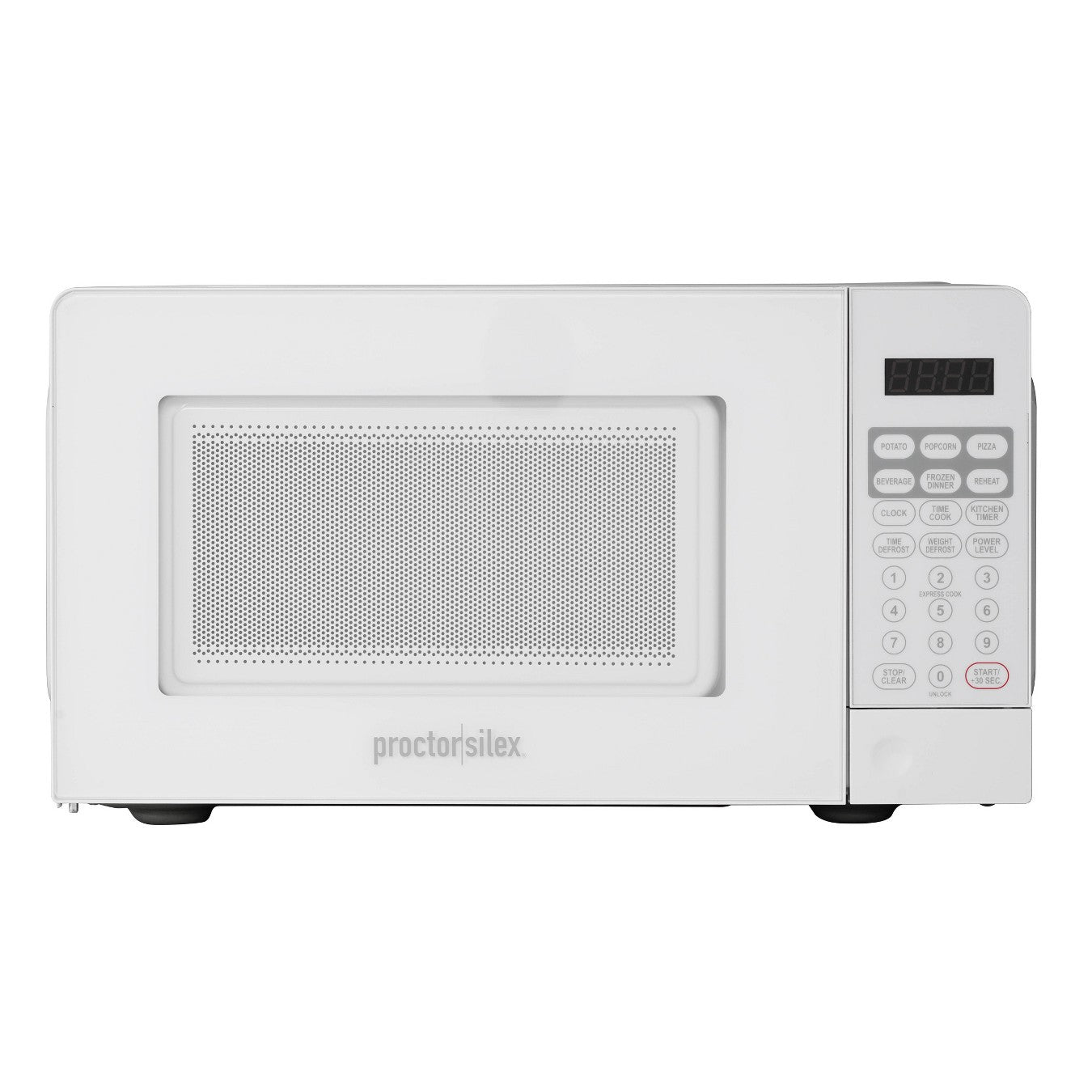 Microwave Oven – 700W 0.6cu ft Countertop Microwave Oven – White
