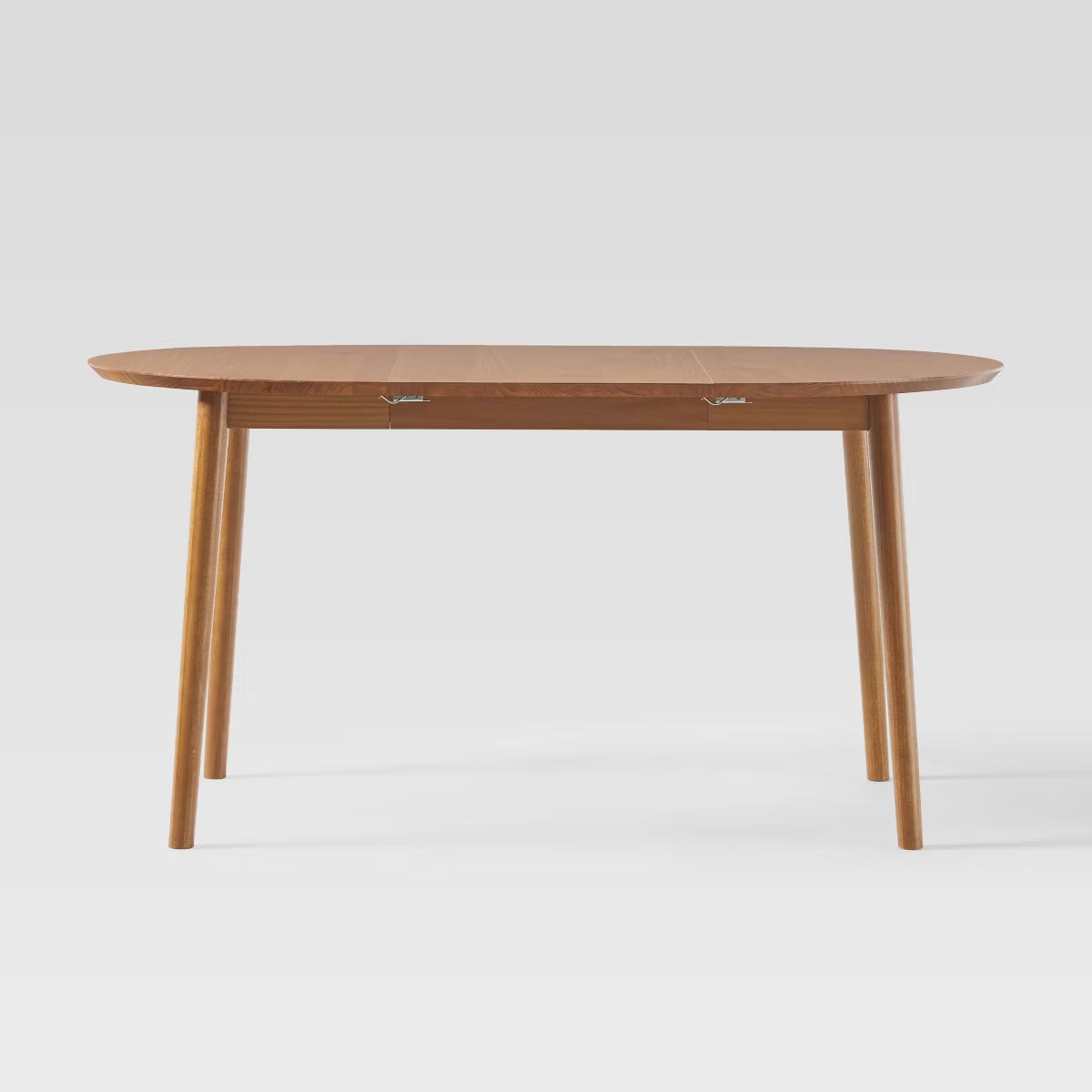 Dining Table – Culinvaro '-Century Modern 40-60” Solid Wood Oval Extension Dining Table Caramel 40" - 60" Caramel
