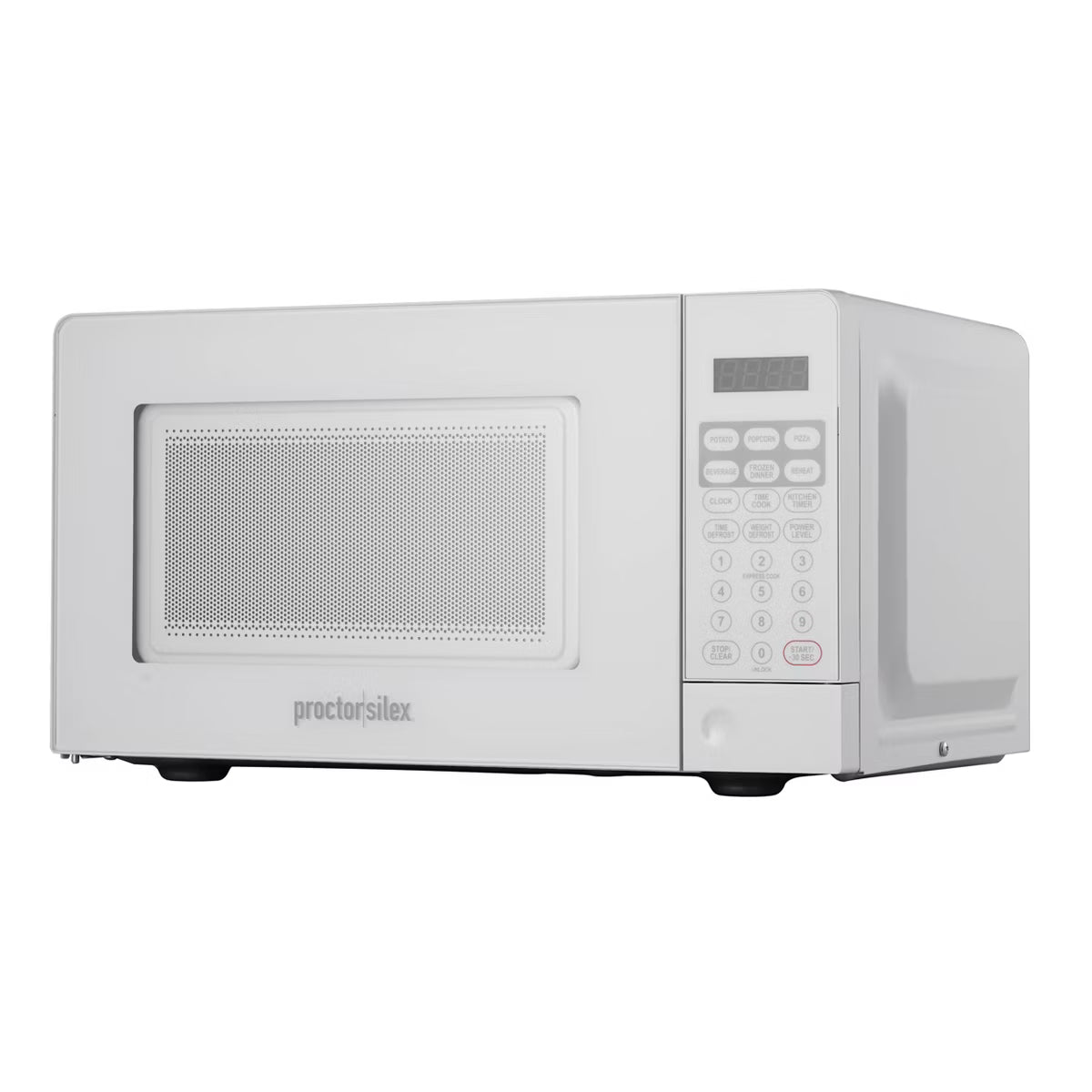 Microwave Oven – 700W 0.6cu ft Countertop Microwave Oven – White