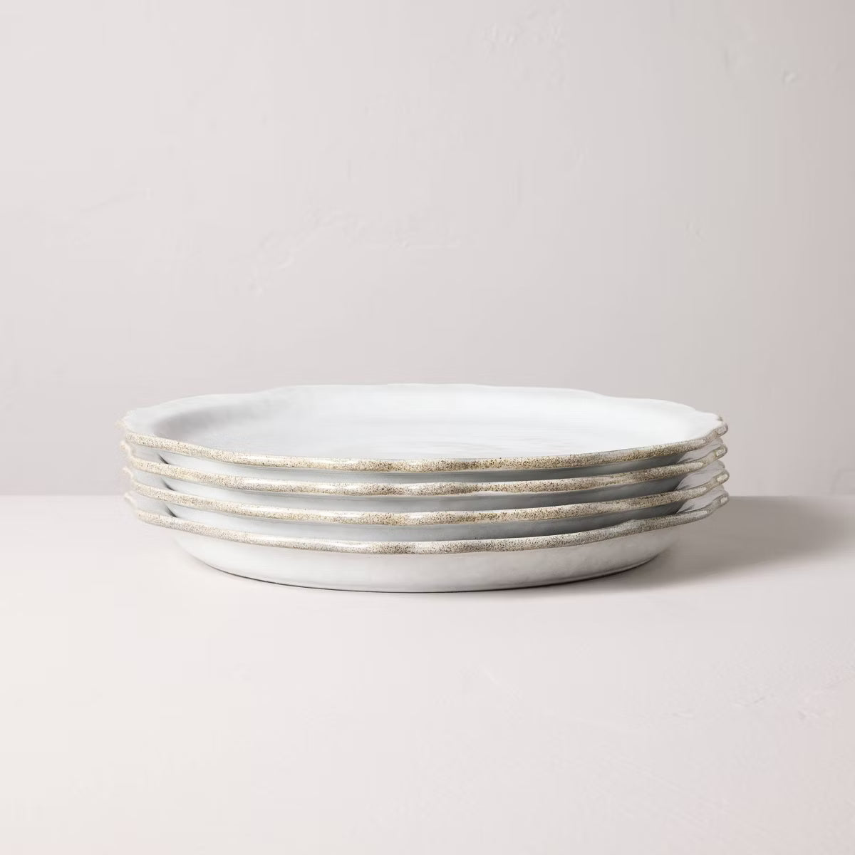 Dinner Plate – Culinvaro Carved Edge Dinner Plate Cream