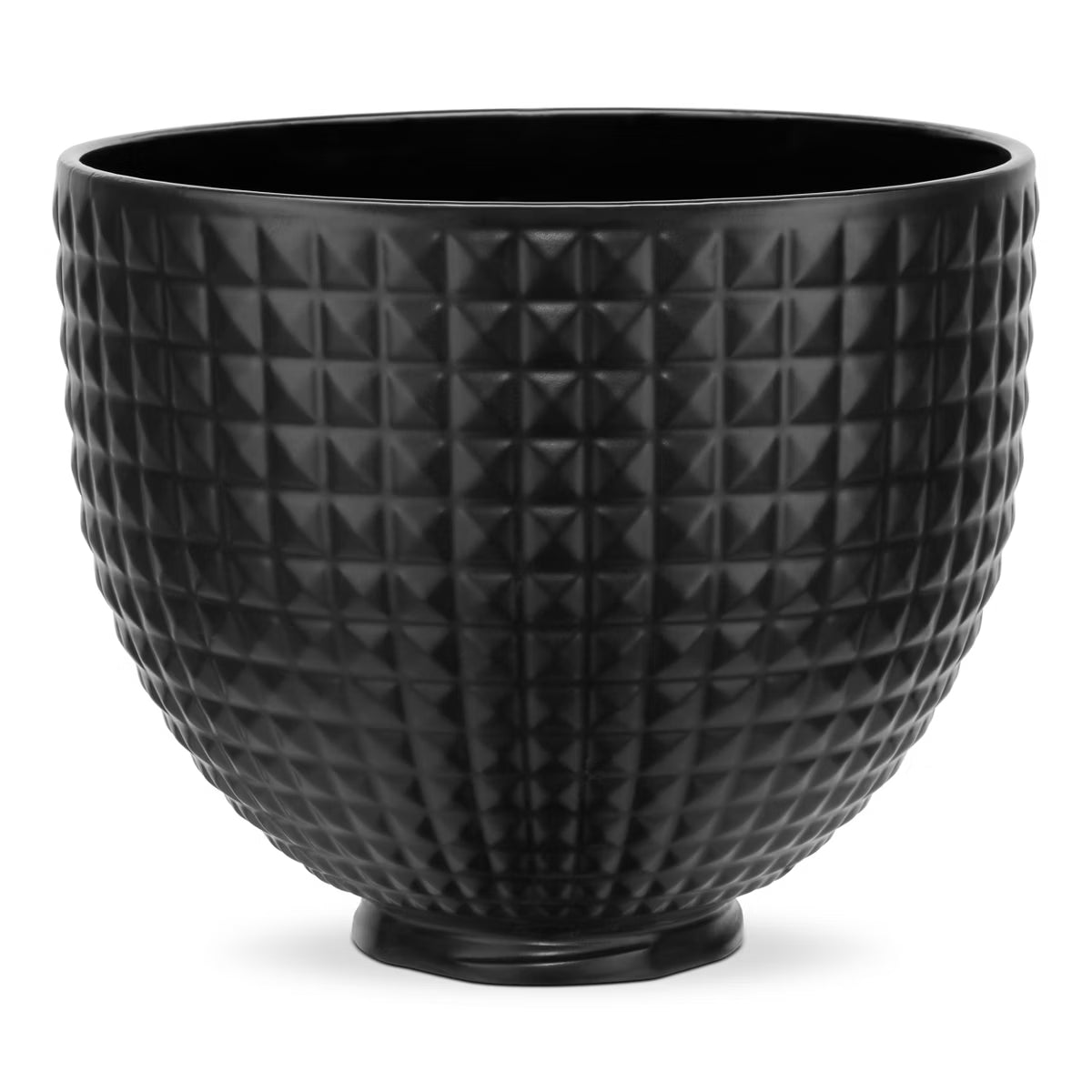 Mixer Accessory – 5qt Studded Ceramic Bowl – Black