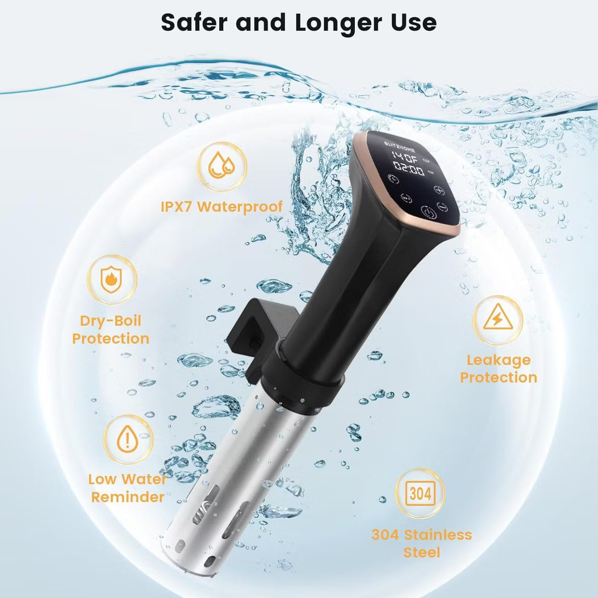 Sous Vide Cooker – mart Sous Vide Precision Cooker - 1100W Ultra – Stainless Steel