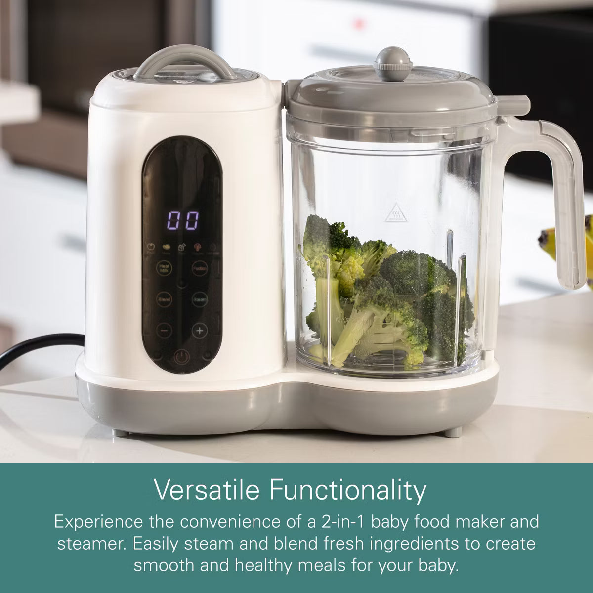 Bottle Warmer – Baby Blender, Baby Food Processor – White