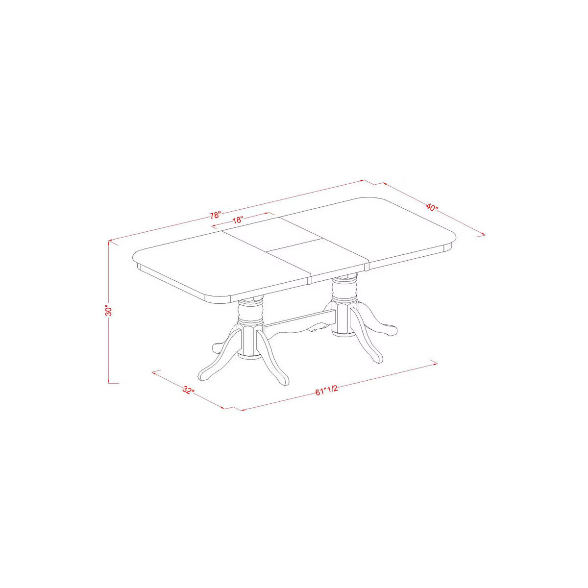 Dining Table – Culinvaro Dining Room Table Set with Chairs - 9 Piece Kitchen Furniture Set - Rectangle Table & 8 Chairs